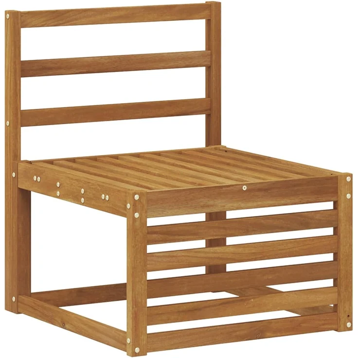 vidaXL Outdoor-Sofagarnitur 6 stk. 6-Sitzer Natur Massivholz Akazie 3384780 – Bild 7