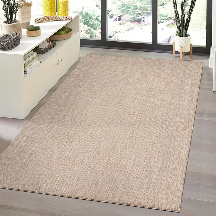 Outdoor Teppich Renata rechteckig - 120x170 cm - Beige – Bild 2