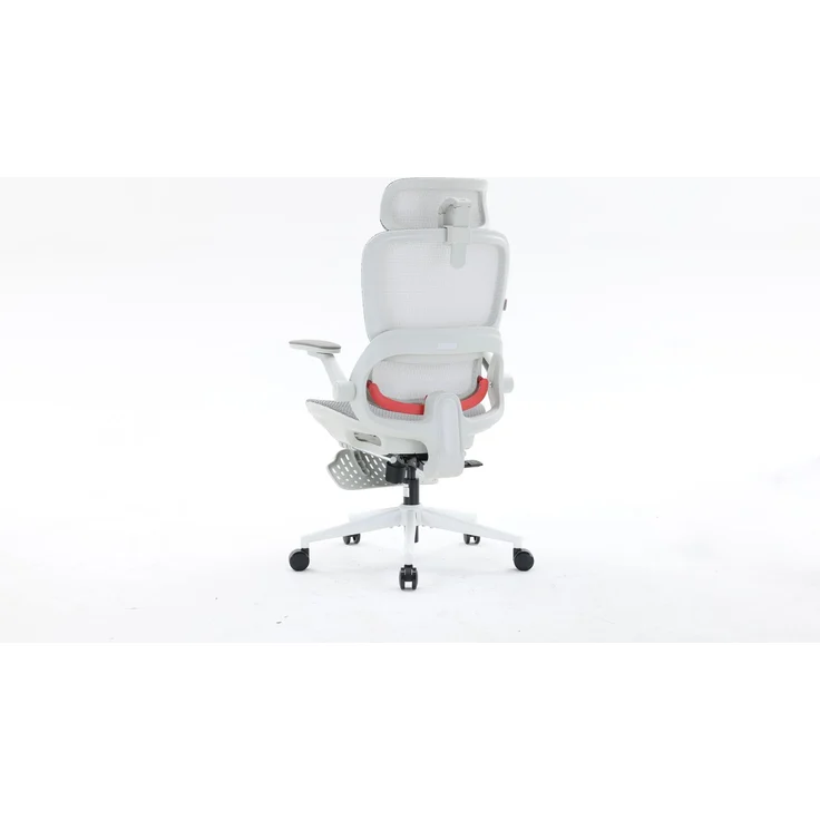 Sihoo Ergonomischer Stuhl B100-Pro, Mit Pedal, 131 x 73 cm, in Weiß – Bild 7