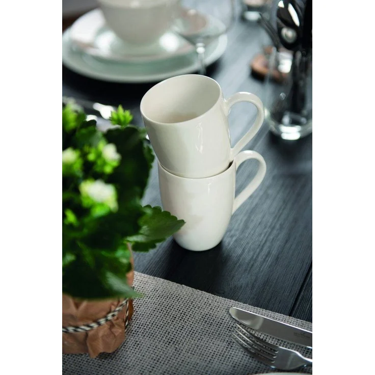 vivo | Villeroy & Boch Group Basic White Kaffeebecher 260 ml 6er Set – Bild 3