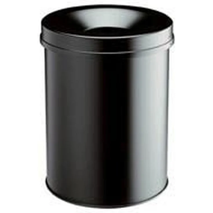 Durable Papierkorb Safe rund 15 Liter, schwarz