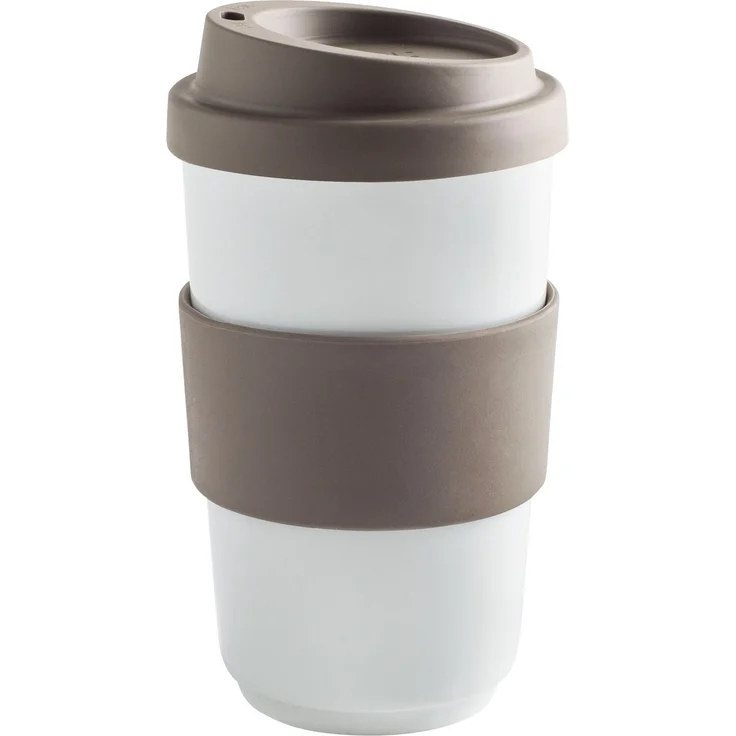 KAHLA fillit To Go Becher 0,40 l Banderole warm gray – Bild 1