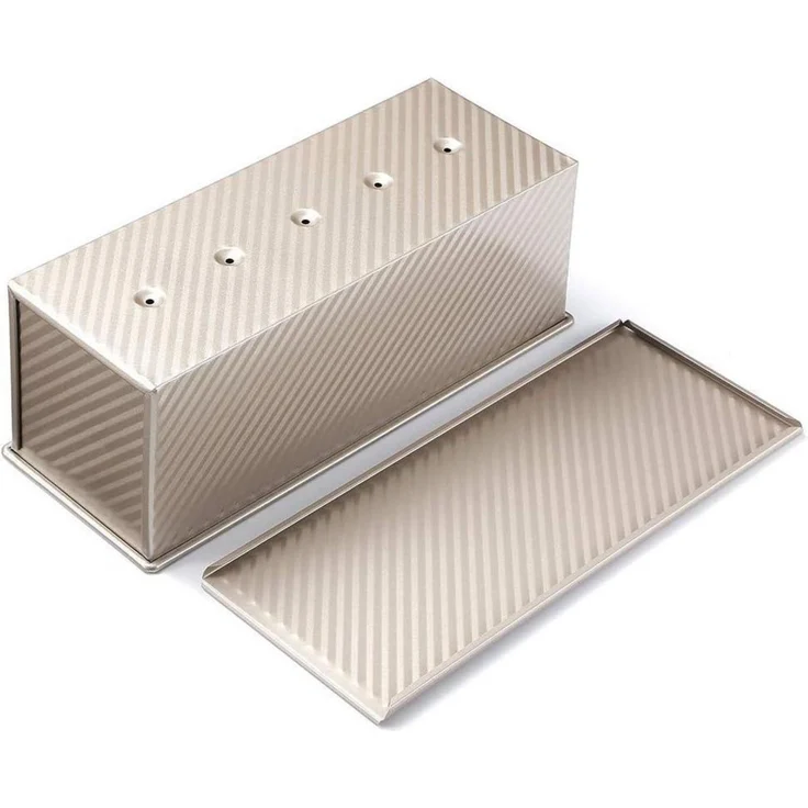 Monfish Brotbackform Pullman Laib Pfanne 1000g Teig Antihaft 34x13,5x12 cm – Bild 6