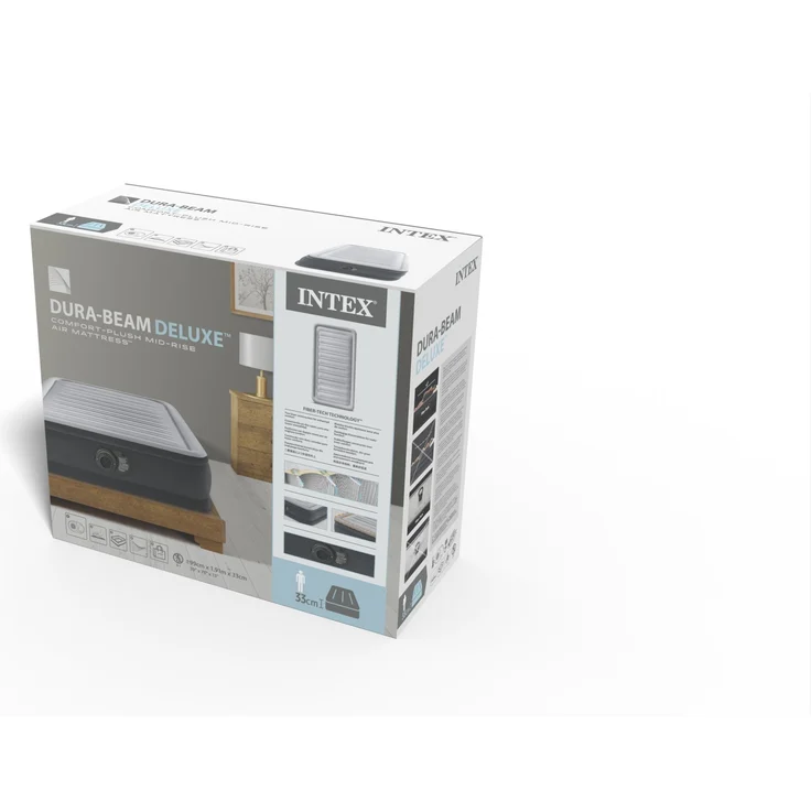 Intex 'DuraBeam ComfortPlushMidRise' Luftbett mit eingebauter, elektrischer Pumpe, 99x191 cm – Bild 16