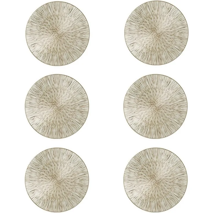 Zeller Present Platzset, (Set), feierlichen Look