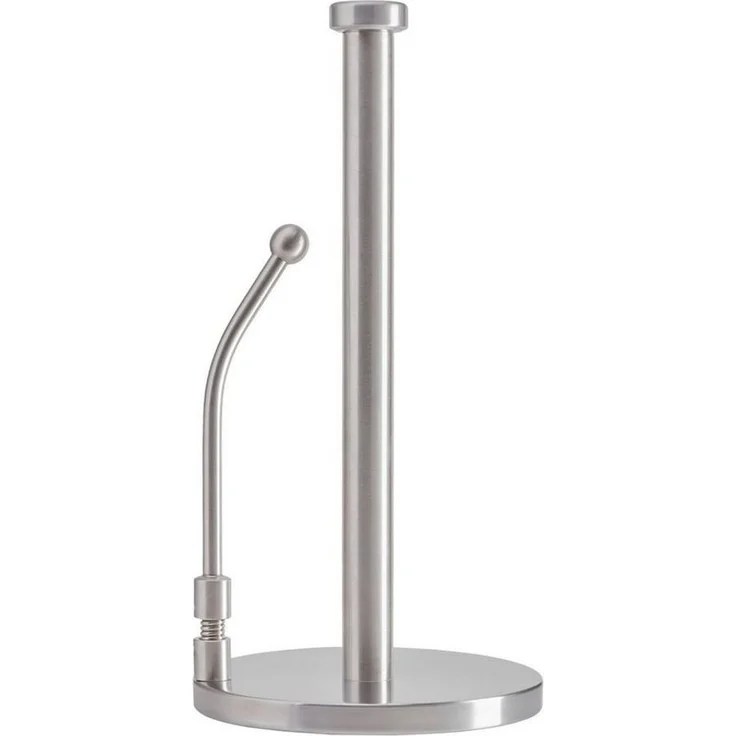SO-TECH® Küchenrollenhalter Höhe 34 cm, stehend, mit Fixierarm, (1-St), Edelstahl gebürstet – Bild 1