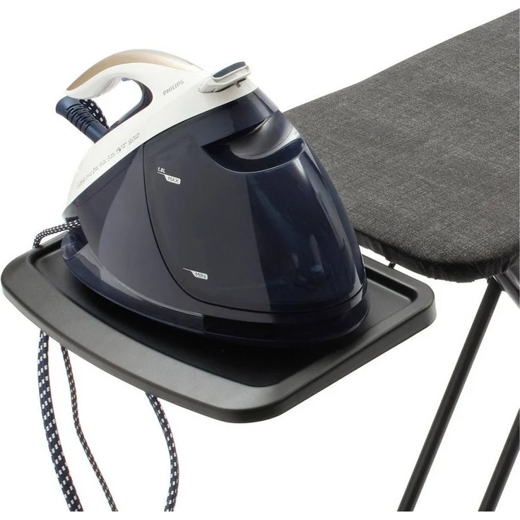 Brabantia Bügelbrett Bügeltisch C, 124 x 45 cm, Dst-Ablage Solide, Bügelfläche 124x45 cm, Fairtrade-zertifiziert – Bild 3