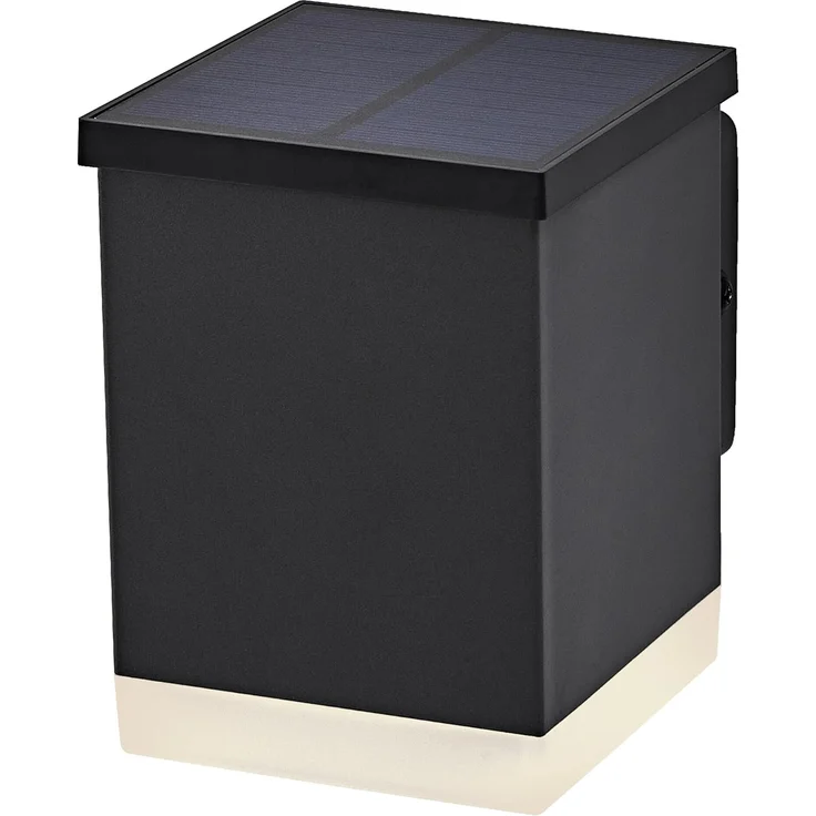 LEDVANCE Endura Style Solar-Wandleuchte Quadro Dunkelgrau – Bild 5