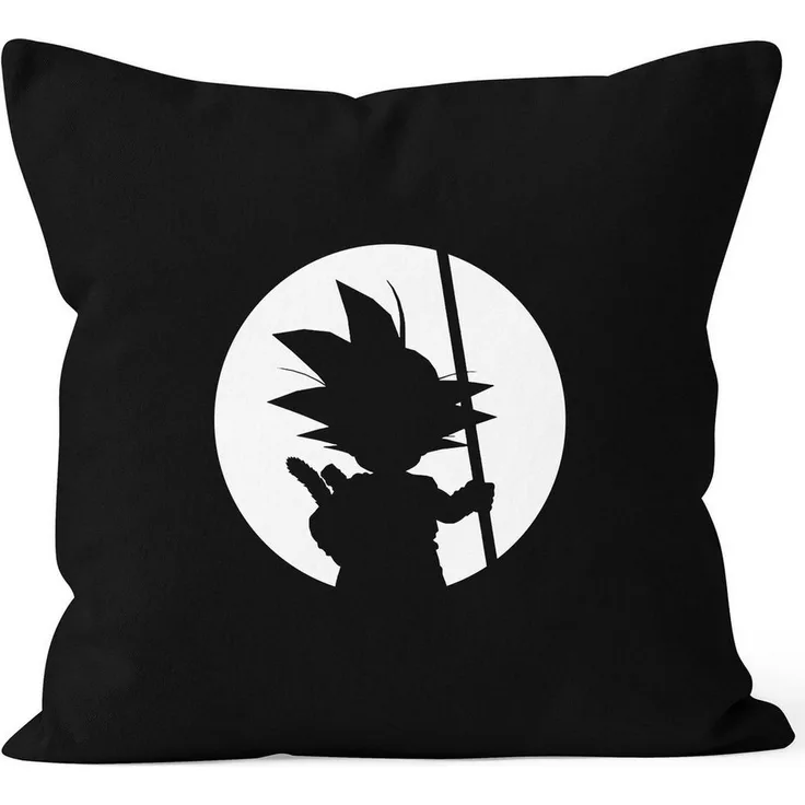 MoonWorks Dekokissen Kissenbezug Son Goku Moon Kissenhülle Dekokissen Baumwolle Moonworks®
