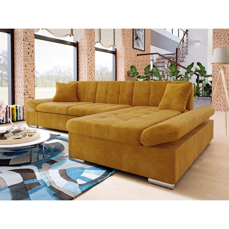 Ecksofa Montana (Farbe: Wave 05, Seite: Rechts) – Bild 3