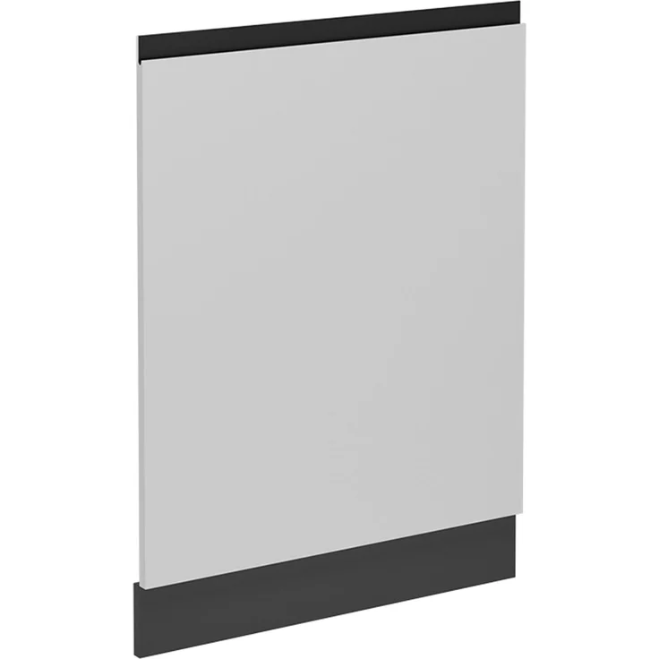 Geschirrspülblende R-Line Weiß 60 cm J-Shape ohne Arbeitsplatte Vicco – Bild 1