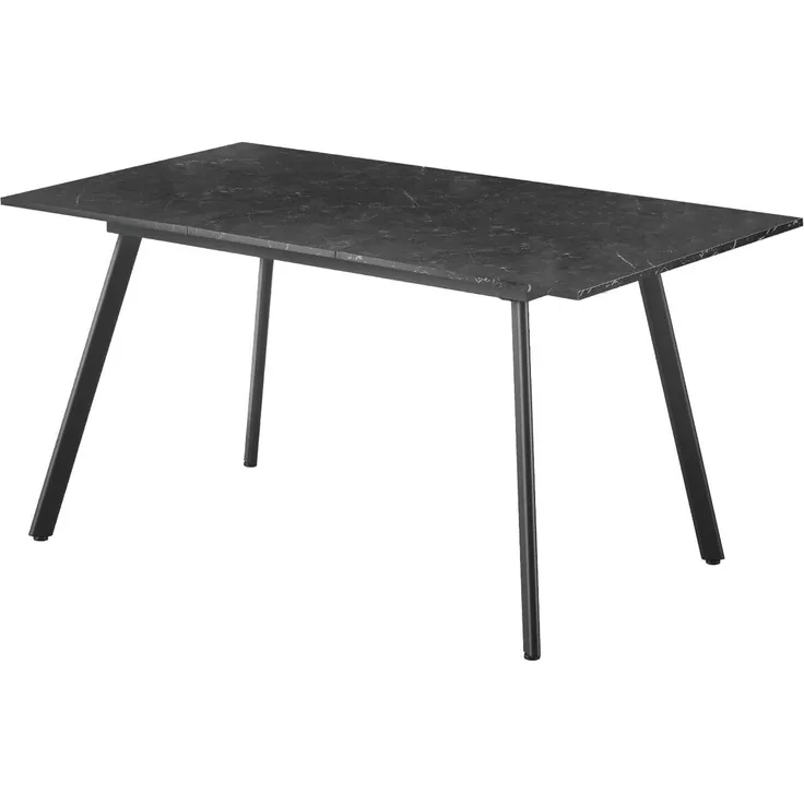 B&D home Esstisch Ausziehtisch MARA, Metallgestell oder Holzgestell, ausziehbar 120-160cm, 4-6 Personen