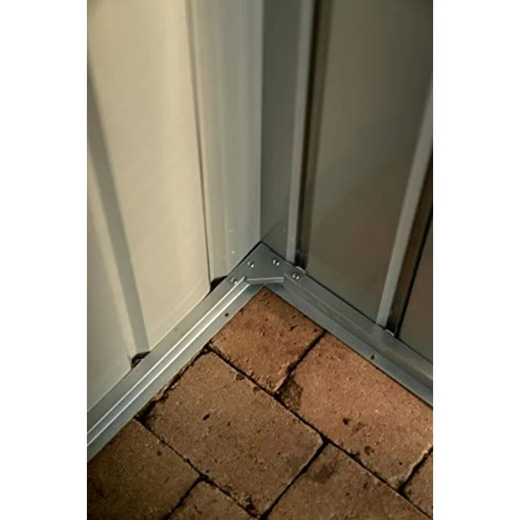 Globel Gerätehaus "Wand-Zierde Lean To 58", anthrazit – Bild 4