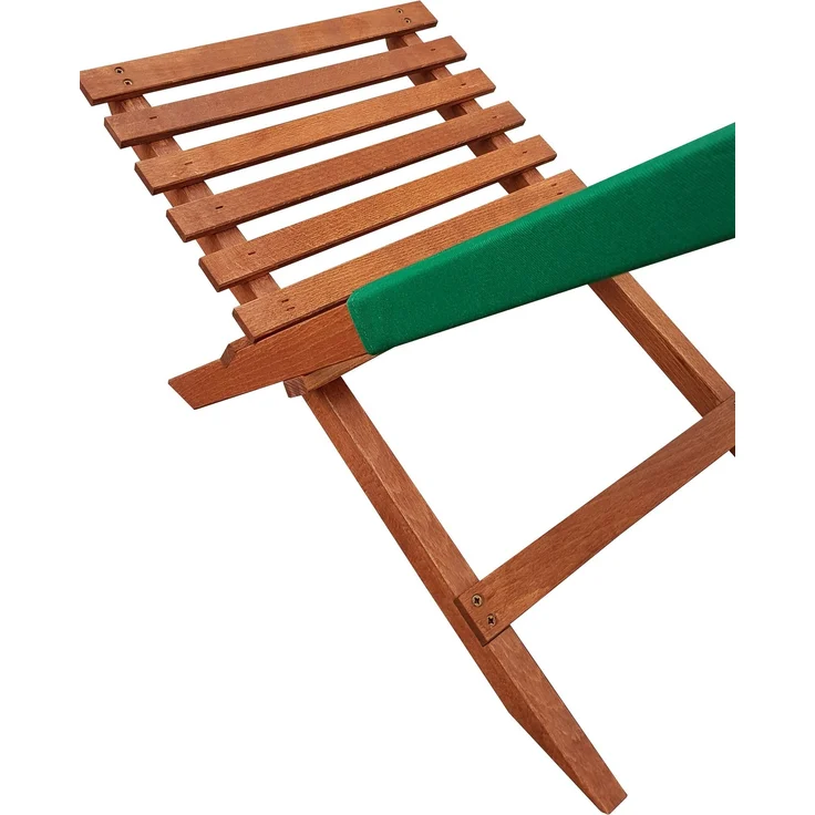 Klappstuhl Strandstuhl Anglerstuhl Gartenstuhl Stuhl zum Zusammenstecken grüner Bezug V-10-352Doppelpack in Tasche blau – Bild 6