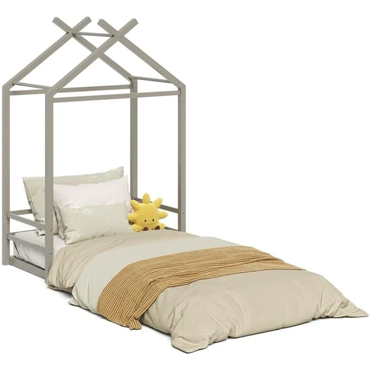 Bodenbett Roofy Greige 90x200 Vitalispa – Bild 6