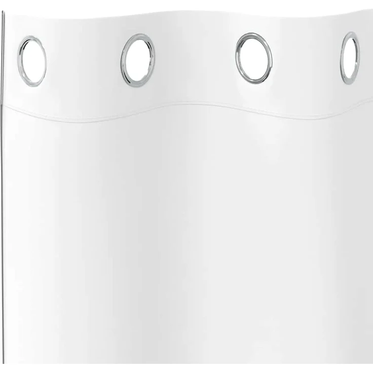 vidaXL Verdunkelungs-Vorhänge mit Ringen 2 stk. Reinweiß 245 x 140 cm 4107386 – Bild 5