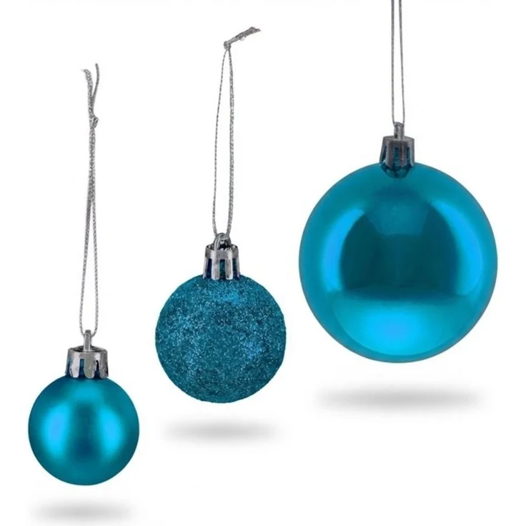 Relaxdays Weihnachtskugeln im 50er Set – Bild 6