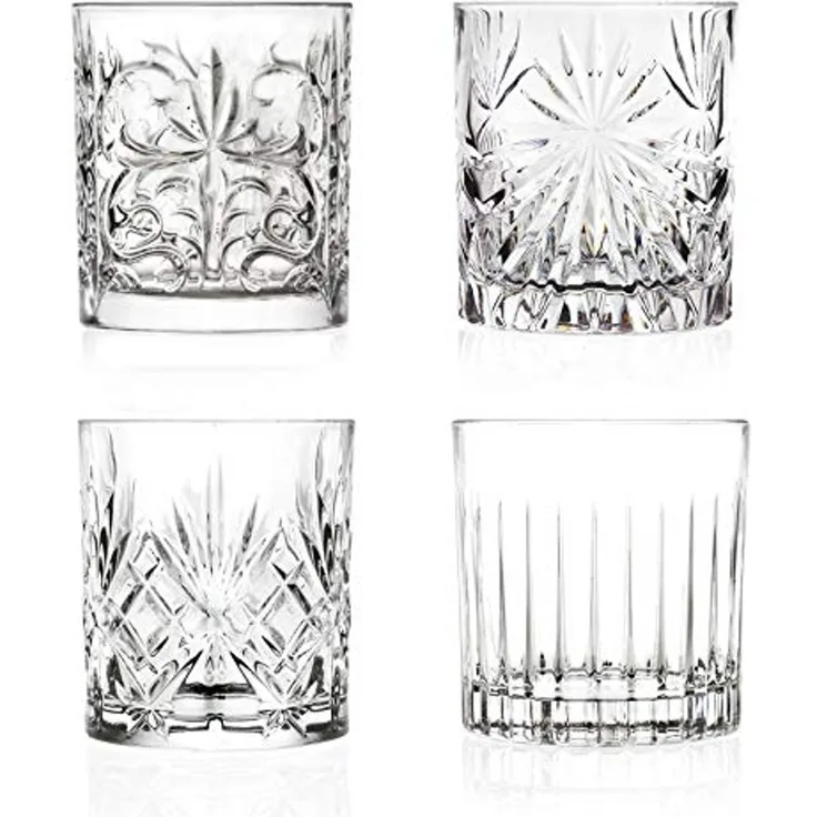 RCR 26249020006 Mixology Gläser aus Luxion-Kristall, 4er-Set
