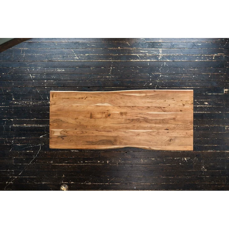 KAWOLA Esstisch PALO Akazie massiv Natürliche Baumkante 200x100cm – Bild 8