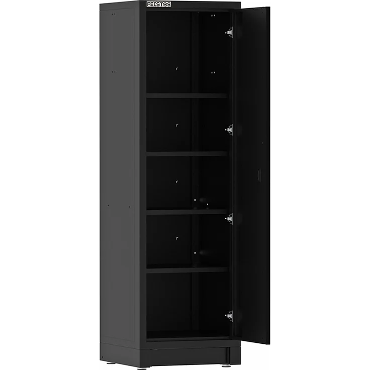 FEISTOS Werkstatteinrichtung | Flügeltür Hochschrank EOS Blackline Solo | Schwarz | 61 x 60 x 200 cm – Bild 5