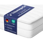 Träumegut24 - AquaFlex 16cm Wellness Kaltschaummatratze - 7-Zonen Matratze - Härtegrad H2 & H3 - ÖkoTex Rollmatratze (120x200 cm, H2 & H3)