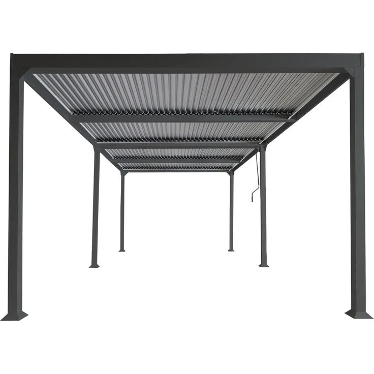 Mendler 'HWC-L41' Pergola ohne Seitenwände, Metall anthrazit, 3x6 m – Bild 6