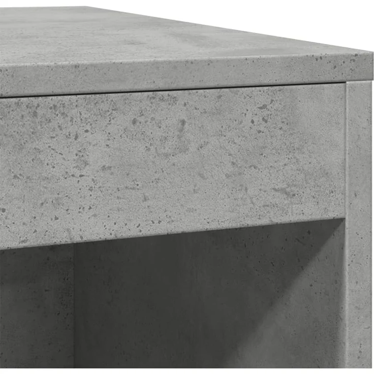 vidaXL Katzenklo Betongrau 47x59x42 cm Holzwerkstoff 857763 – Bild 6