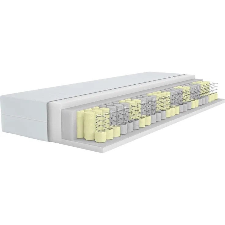 Taschenfederkernmatratze NEUHEIT: Tinden 26, 7 Zonen Matratze 90x200 cm, 140x200 cm & mehr, OTTO home, 26 cm hoch, Wendematratze H2/H3/H4, ergonomisch, 500 Federn (bei 100x200 cm)