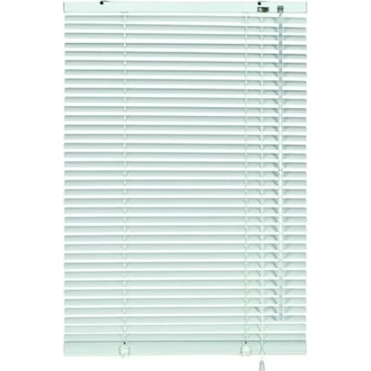 GARDINIA Alu-Jalousie, Sicht, 25 mm, Weiß, 175x80 cm – Bild 2