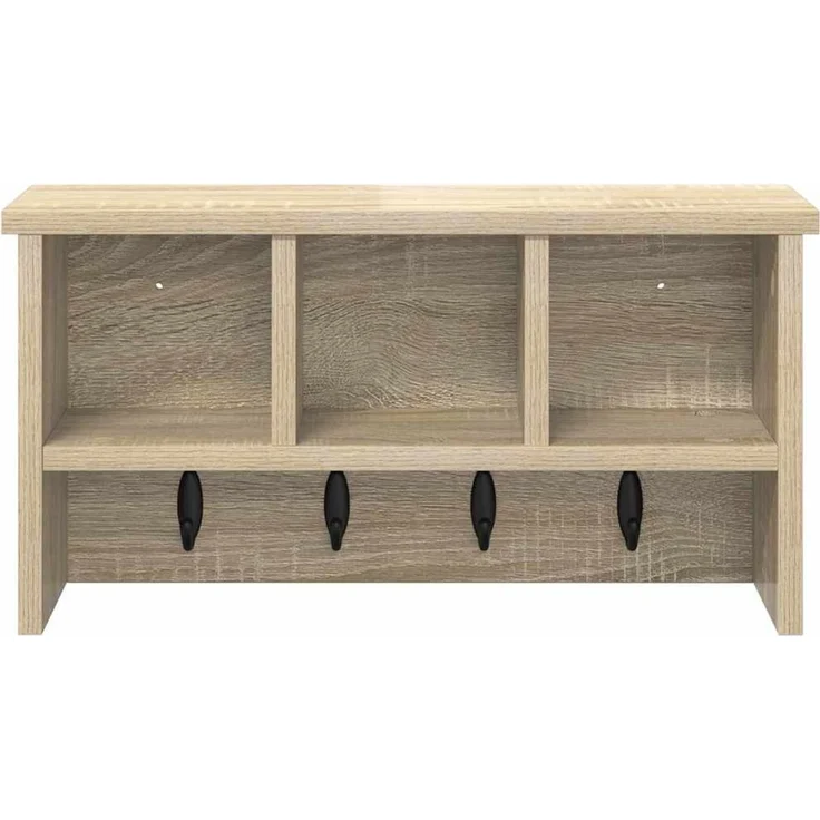 vidaXL Wandmontierter nachttisch Sonoma-Eiche 50 x 16 x 26 cm 874309 – Bild 5
