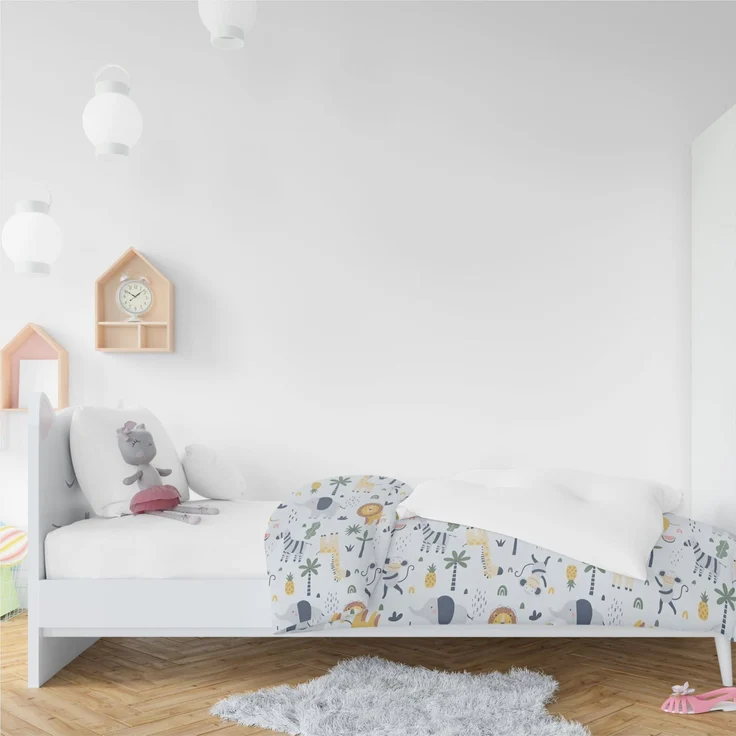 Dailydream Bezug für Kindergewichtsdecke | 90 x 120 cm | Motiv Safari | 100% Baumwolle | Ersatzbezug / Wechselbezug | waschbar | hautfreundlich & atmungsaktiv | Cover für Weighted Blanket – Bild 7