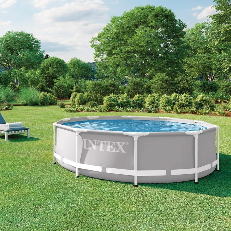 Intex 'Prism Frame 305x76 cm' Pool, 4485 Liter, kreisförmig – Bild 2