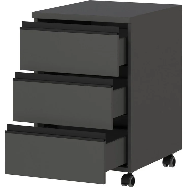 GERMANIA Rollcontainer Lemont, mit feststellbaren Laufrollen – Bild 3