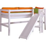 Relita 'Eliyas' Spielbett mit Rutsche weiß