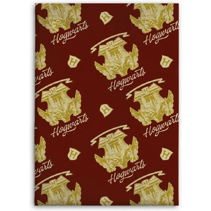 Harry Potter Decke – Wohndecke 130x160 cm für Kinderzimmer und mehr – Bild 1