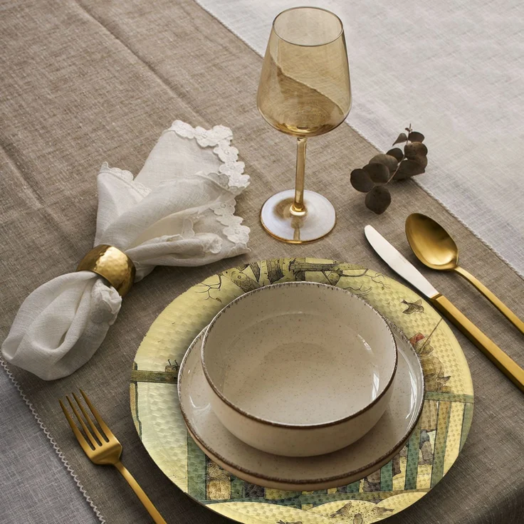 Hermia Concept '3525Supla' Tischset, Mehrfarbig, Ø 37 cm – Bild 3