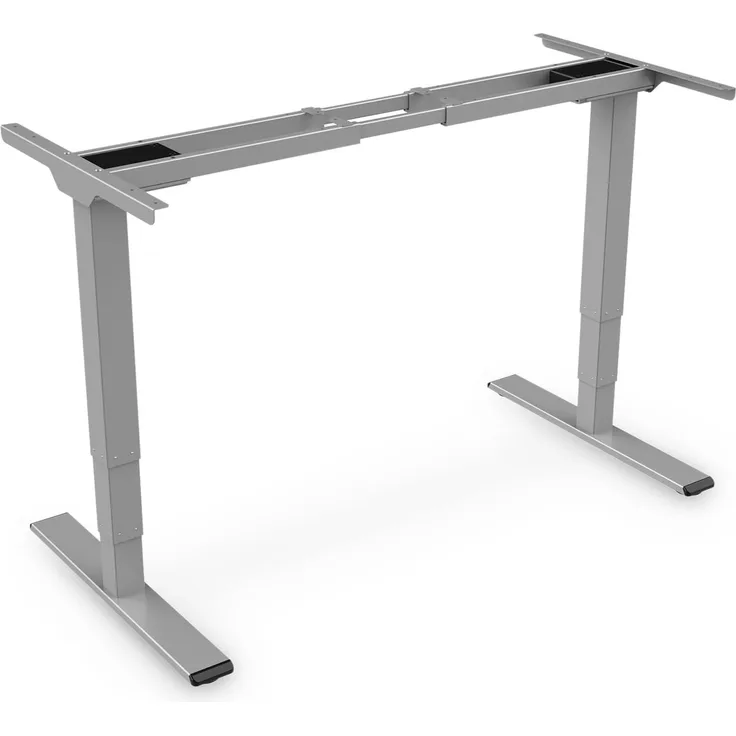 DIGITUS Elektrisch höhenverstellbares Tischgestell, Grau