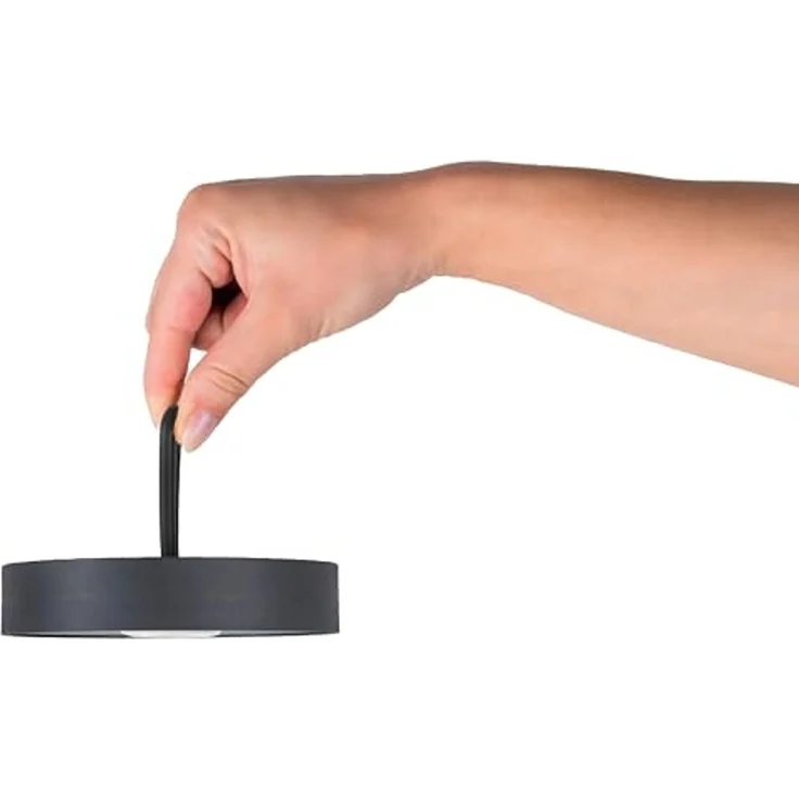 NÄVE LED-Tischleuchte 5315322, 3W, 260lm, 3000K, Akku, magn, schwarz – Bild 3