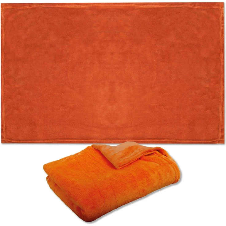 Haustierdecke Katzendecke Kuscheldecke Tierdecke , angenehm und super weich in vielen verschiedenen Farben erhältlich (70x100 cm / terracotta - rostbraun) – Bild 4