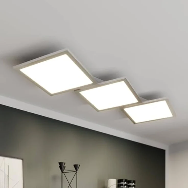 Lucande Deckenleuchten Ilira, Enthalten, LED - 32 W gesamt, Farbwechsel warmweiß / tageslicht – Bild 2