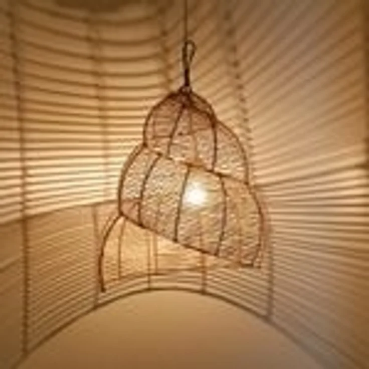 Rattan Lampe Mamuju – Bild 1