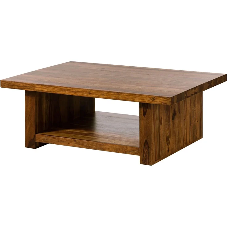 Couchtisch Sheesham 120x85x43 walnuss lackiert DUKE #119 – Bild 9
