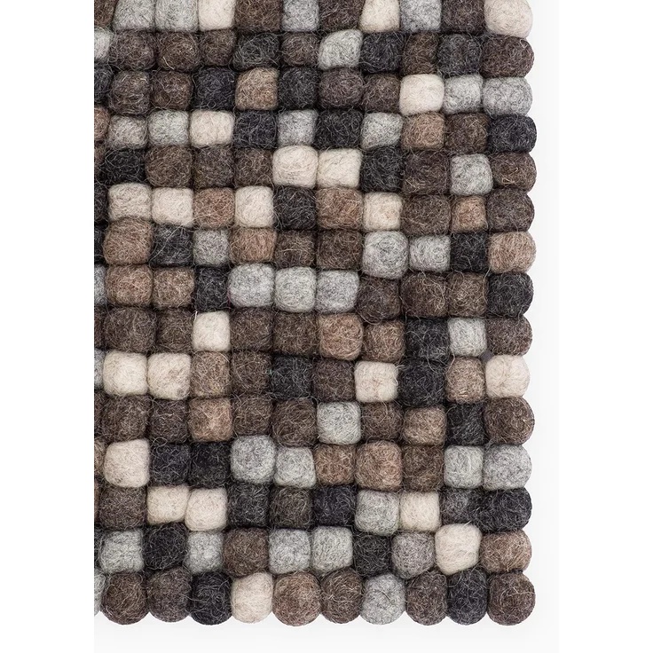myfelt Stuhlkissen Filzkugel Sitzauflage eckig - 36 x 36 cm, 100% reiner Schurwolle, quadratisch, schmutzabweisend – Bild 5