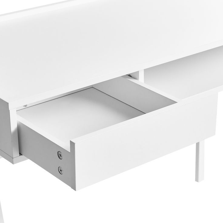Schreibtisch KOFOTEN Weiß 107 cm 48 cm – Bild 7