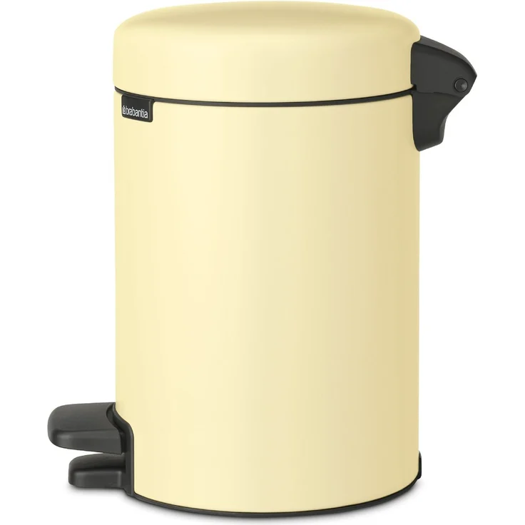 BRABANTIA Abfalleimer LBH 18x23.50x27 cm gelb Mülleimer Abfallsammler Abfallbehälter Abfalltrenner – Bild 2