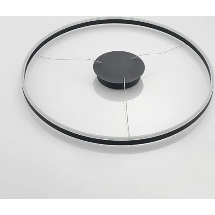 Arcchio Hängeleuchte Albiona, LED, Metall, Schwarz warmweiß IP20, LED 46,8 W gesamt, warmweiß – Bild 7