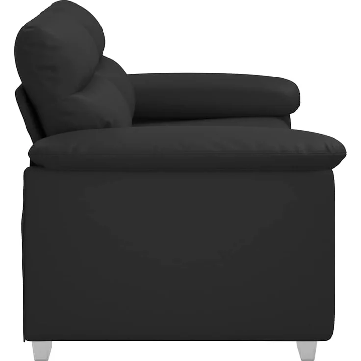 vidaXL 2-Sitzer-Sofa Schwarz 160x81x84 cm Kunstleder 4105337 – Bild 6