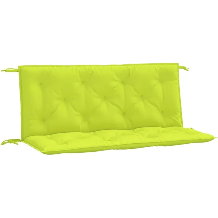 vidaXL Gartenbank-Auflagen 2 Stk. Hellgrün 120x50x7 cm Oxford-Gewebe 361689 – Bild 1