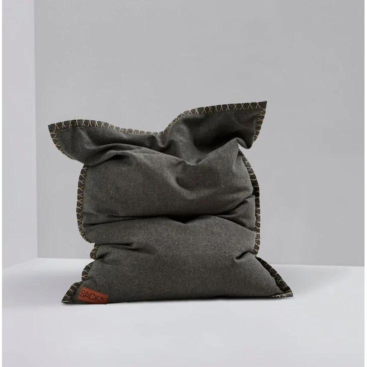 Outdoor Kindersitzsack SQUAREit Cobana Junior Grau – Bild 1