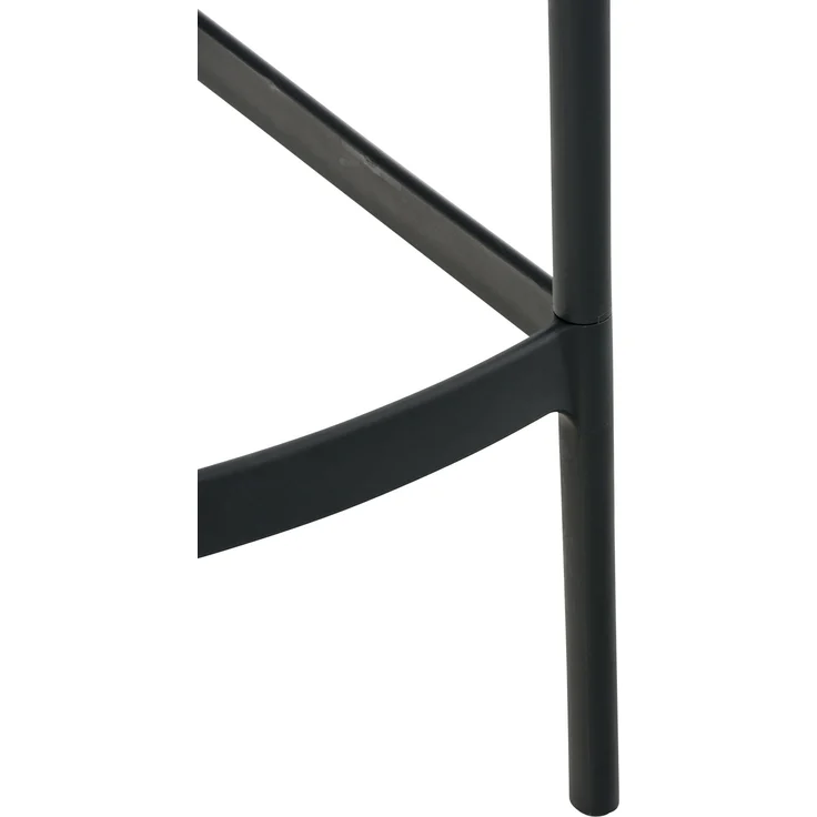 DELUKE® Barhocker modern Dunkelgrau LORL - Kunststoff, 105x45x53cm Barhocker mit Lehne Tresenhocker Barstuhl Küchenhocker Thekenhocker hoher Stuhl – Bild 8